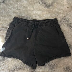 Talentless Charcoal Grey Sweat Shorts